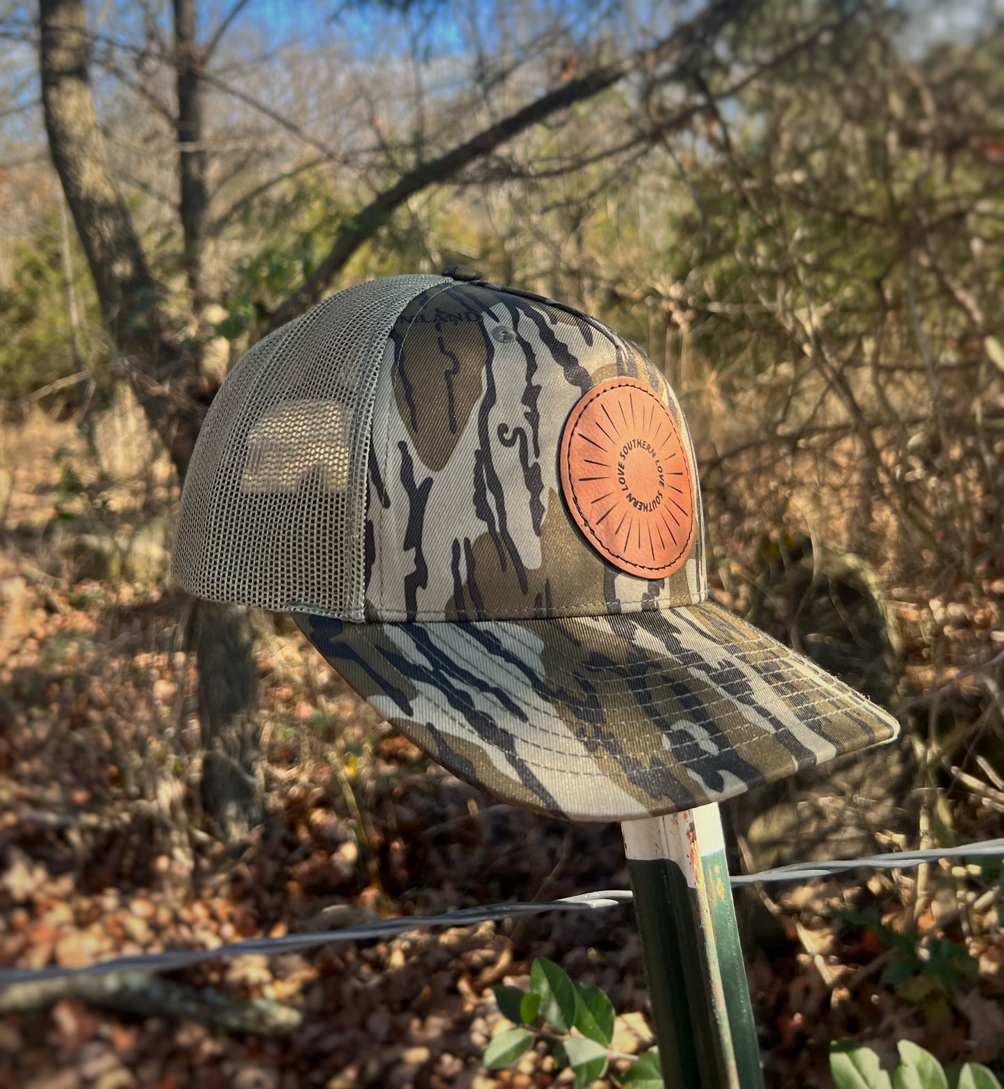 Timber camo snapback